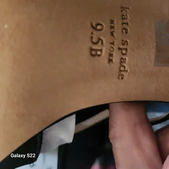 Kate Spade "Marseille" Satin Lux Black Kitten heels. NIB. Size: various - Picture 14 of 14